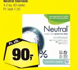 Calle Neutral Storvask tilbud