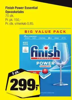 Calle Finish Power Essential Opvasketabs tilbud