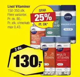 Calle Livol Vitaminer tilbud