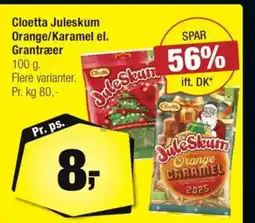 Calle Cloetta Juleskum Orange/Karamel el. Grantræer tilbud