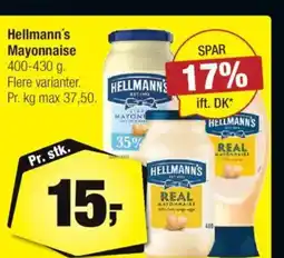 Calle Hellmann's Mayonnaise tilbud