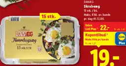 Lidl DANÆG Skrabeæg tilbud