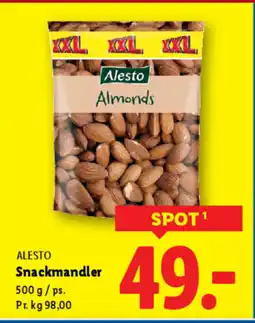 Lidl ALESTO Snackmandler tilbud