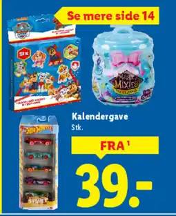 Lidl Kalendergave tilbud