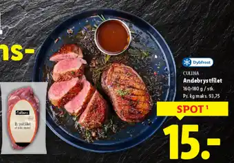 Lidl CULINA Andebrystfilet tilbud
