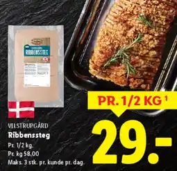 Lidl VILSTRUPGÅRD Ribbenssteg tilbud