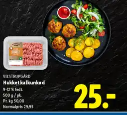 Lidl VILSTRUPGÅRD Hakket kalkunkød tilbud