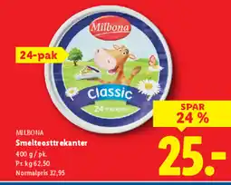 Lidl MILBONA Smelteosttrekanter tilbud