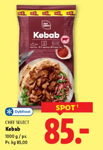 Lidl CHEF SELECT Kebab tilbud