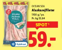 Lidl OCEAN SEA Alaskasejfileter tilbud