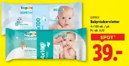 Lidl LUPILU Babyvådservietter tilbud