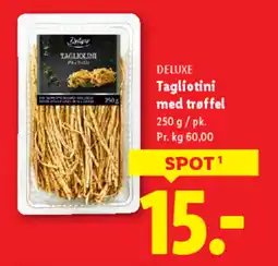 Lidl DELUXE Tagliotini med trøffel tilbud