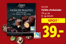 Lidl DELUXE Fyldte chokolader tilbud