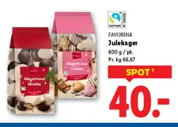 Lidl FAVORINA Julekager tilbud
