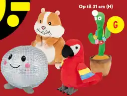 Lidl Bevægeligt plysdyr tilbud