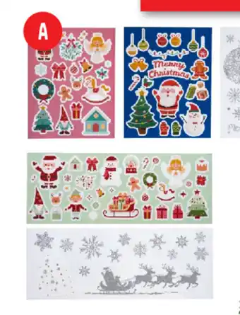 Lidl Juleklistermærker tilbud