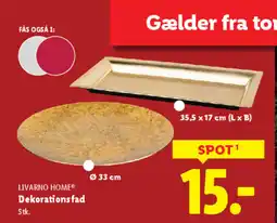 Lidl LIVARNO HOME® Dekorationsfad tilbud