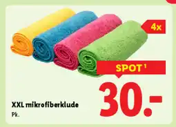 Lidl XXL mikrofiberklude tilbud