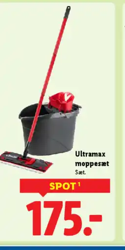 Lidl Ultramax moppesæt tilbud