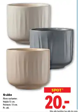 Lidl Krukke tilbud
