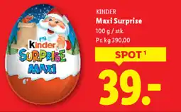 Lidl KINDER Maxi Surprise tilbud