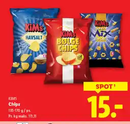 Lidl KIMS Chips tilbud