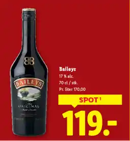 Lidl BAILEYS tilbud