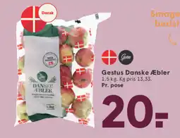 SPAR Gestus Danske Æbler tilbud