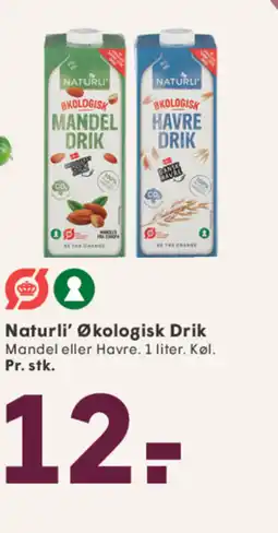 SPAR Naturli' Økologisk Drik tilbud