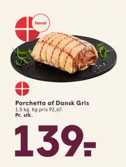 SPAR Porchetta af Dansk Gris tilbud