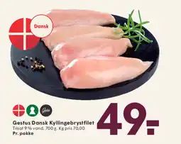 SPAR Gestus Dansk Kyllingebrystfilet tilbud