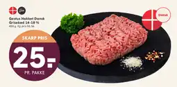 SPAR Gestus Hakket Dansk Grisekød 14-18 % tilbud