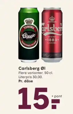 SPAR Carlsberg Øl tilbud