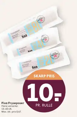 SPAR Fixa Fryseposer tilbud