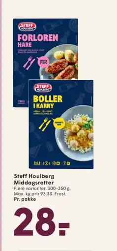 SPAR Steff Houlberg Middagsretter tilbud