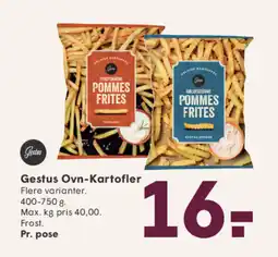 SPAR Gestus Ovn-Kartofler tilbud