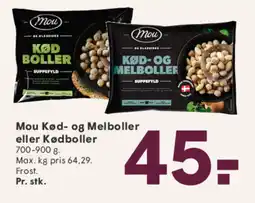 SPAR Mou Kød- og Melboller eller Kødboller tilbud