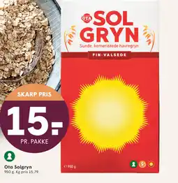 SPAR Ota Solgryn tilbud