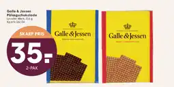SPAR Galle & Jessen Pålægschokolade tilbud