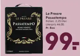 SPAR Le Preare Passatempo tilbud