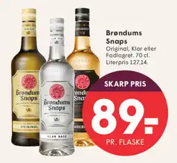SPAR Brøndums Snaps tilbud