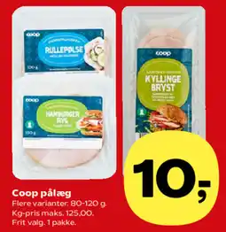 Kvickly Coop pålæg tilbud