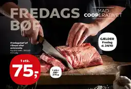 Kvickly Fredagsbøf af ribeye eller entrecote tilbud