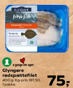 Kvickly Glyngøre rødspættefilet tilbud