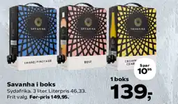 Kvickly Savanha i boks tilbud