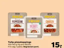 Kvickly TULIP pizzatoppings tilbud