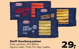 Kvickly STEFF Houlberg pølser tilbud