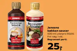 Kvickly Jensens køkken saucer tilbud
