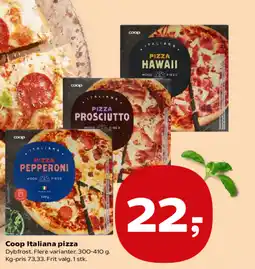 Kvickly Coop Italiana pizza tilbud