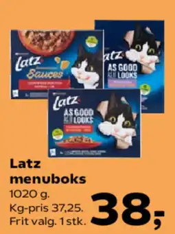 Kvickly LATZ menuboks tilbud